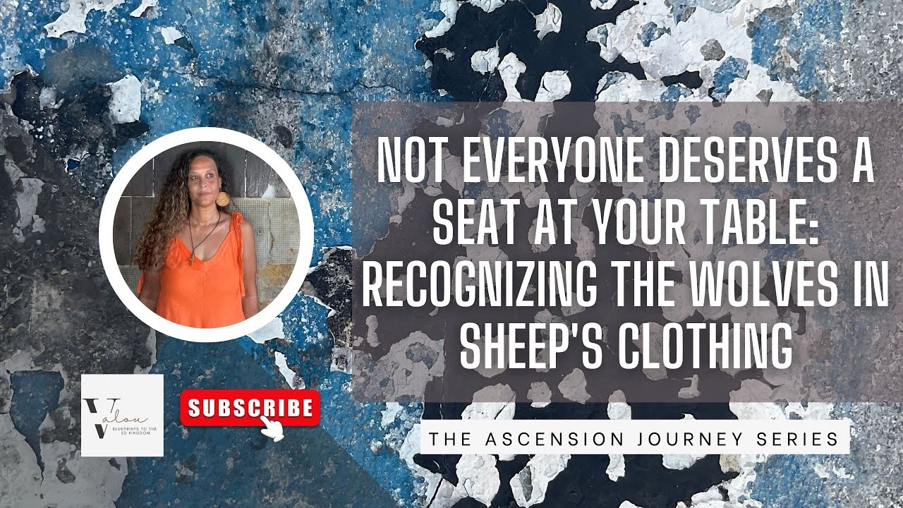Not Everyone Deserves a Seat at Your Table: Recognizing the Wolves in ...