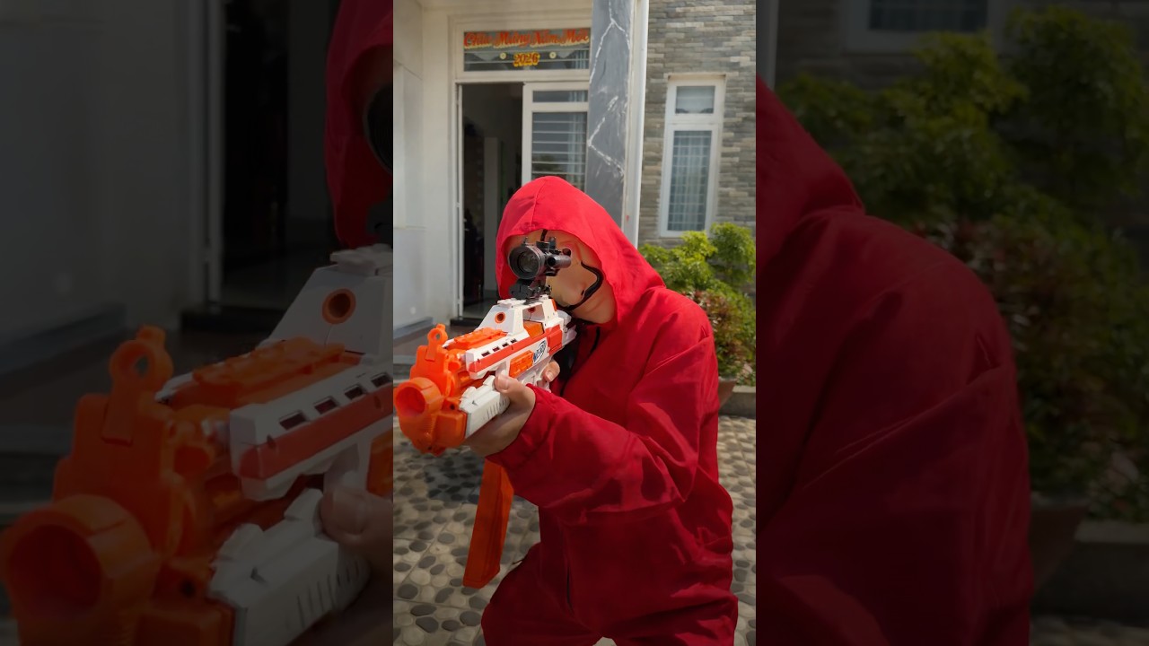 Spider-man Nerf Gun : Super Gun 