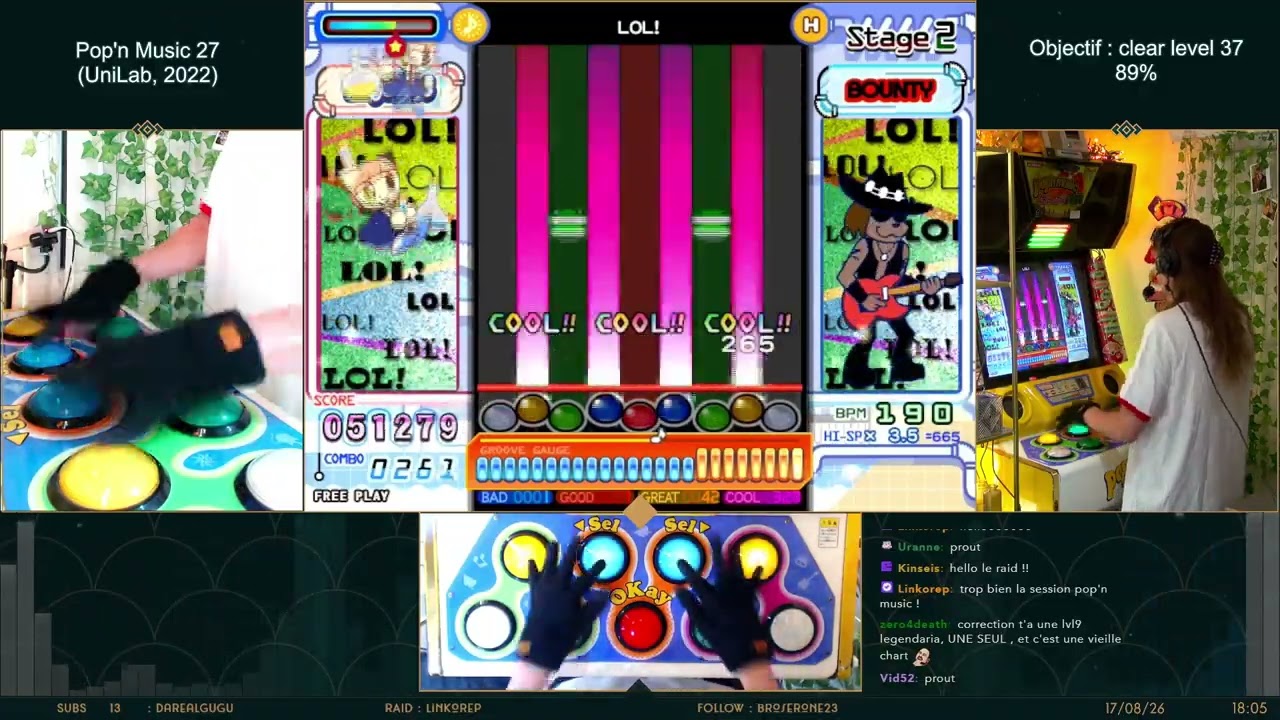 POP'N MUSIC] LOL! (H37) -AAA 95.0K- - YouTube