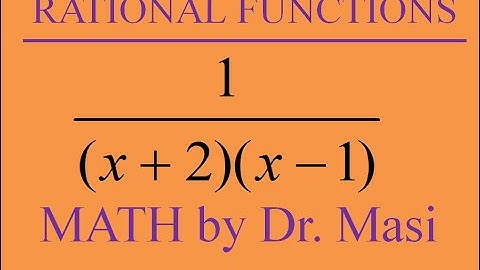 Function 1/(x+2)(x-1) , Characteristics of Reciprocal Function