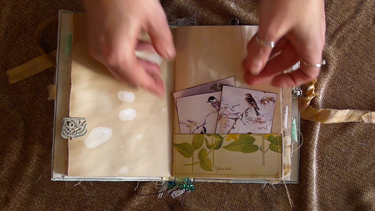 Nature themed Journals with Birds and Roses