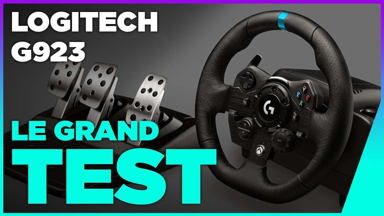 Test volant Logitech G923 : la qualité au rendez-vous…