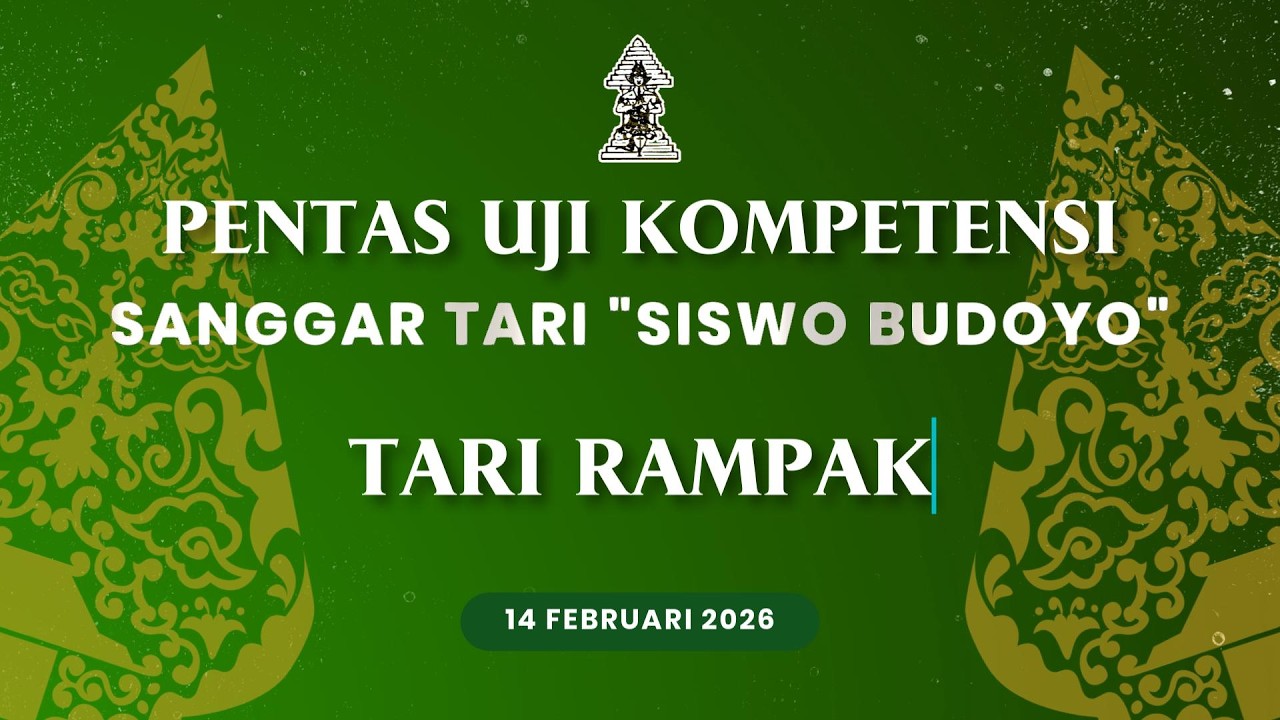 TARI RAMPAK | Pentas Uji Kompetensi SANGGAR TARI 