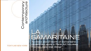 La Samaritaine, a complex of buildings owned by LVMH. Marriage of Art  Nouveau to Japanese design.