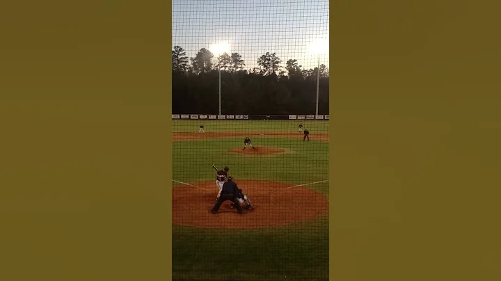 Cameron Busby with a strikeout
