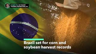 Brazil Set for Record Corn and Soybean Crops