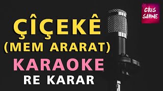 ÇİÇEKE (Çîçekê) Kürtçe Karaoke Altyapı Türküler | Re Resimi