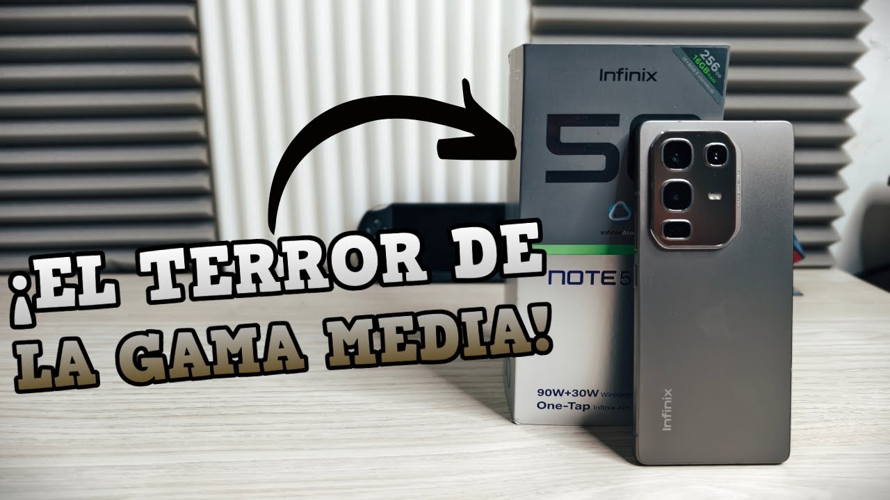 ¿El MEJOR Calidad Precio Del 2025? | Infinix Note 50 Pro Unboxing Español
