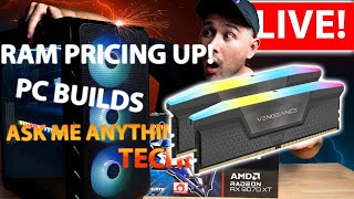 🚨 PC Hardware Live: STEAM CONTROLLER, PC Builds, CPU Prices, NAND Shortages & Tech AMA
