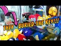 THEY BURIED THE KEY UNDER A BUNCH OF SONIC SQUISHMALLOWS!!!