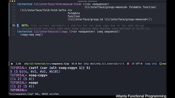 Common Lisp Study Group: Lisp Interface Library (Part 4)