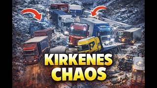 KIRKENES CHAOS with Jonesy | ETS2 Convoy Gone WRONG?!