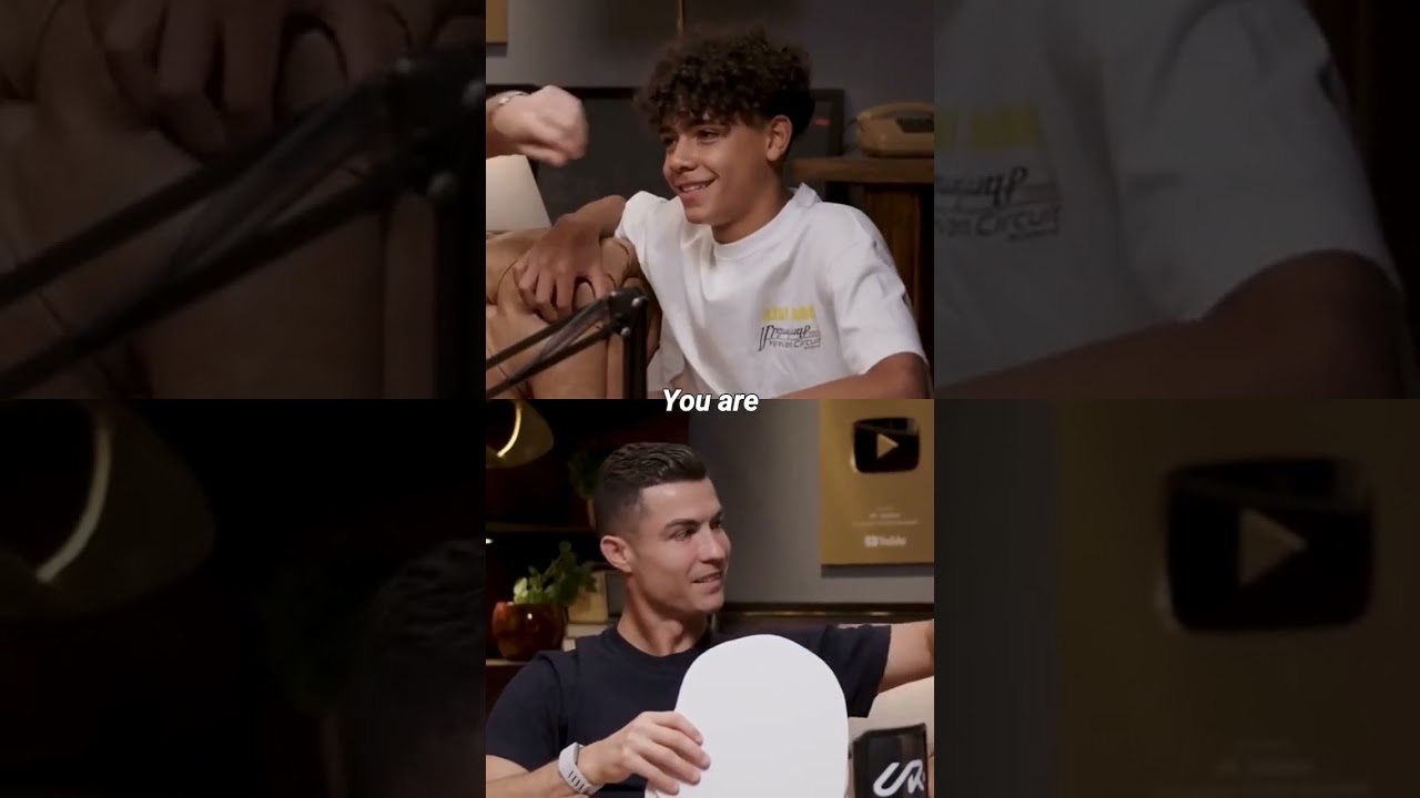 Cristiano Jr & Dad's Fun Quote Challenge: Will They Play Together