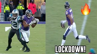 Panthers Learned to NOT TEST Marlon Humphrey 🔒… Ravens vs Panthers Highlights