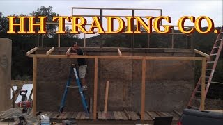 Building An Old Western Town - General Store False Front - Framing The Façade