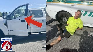 Road rage attack ends with damaged cars in Cocoa