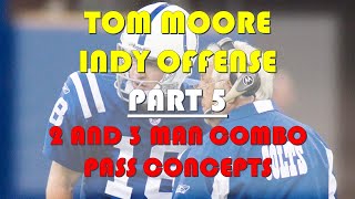 Madden 24 | Tom Moore Indy Offense Part 5 | 2 and 3 Man Combo Pass Concepts
