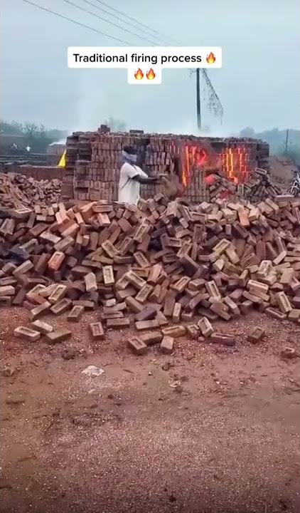 🔥भट्ठे में ईंटों को कैसे 😳 पकाया जाता है?😱