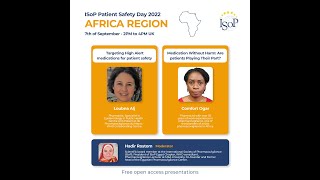 PSD 2022 - Medication Without Harm: Are patients playing their part? - Comfort Ogar