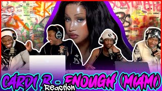 Cardi B - Enough (Miami) [Official Music Video] | Reaction