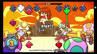 Super Funkin Galaxy Demo V2.3 Toad Brigade Erect song perfect accuracy @NintendoRetro