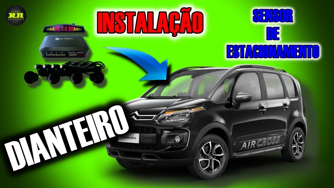 [PASSO A PASSO] - INSTALAÇÃO SENSOR DE ESTACIONAMENTO DIANTEIRO