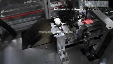 Plastic Automation – Medical spoon assembly automation line