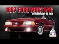 One-Owner 12,960 Original Mile 5-Speed 1987 Ford Mustang GT Hatchback Foxbody