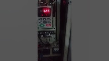 GFF problem Delta VFD B Inverter