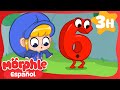 Morphle y los números mágicos 🔢  | ¡Vídeo de 3 hora! | Morphle en Español | Caricaturas para Niños