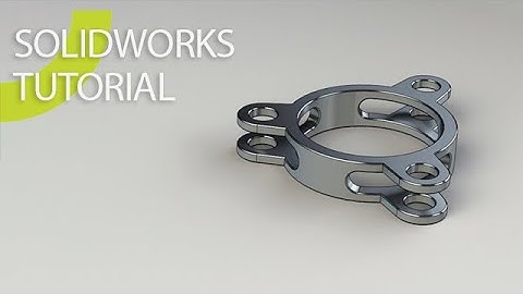 Solidworks 2020 Circular Pattern beginner Tutorial