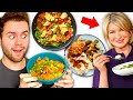 I tried Martha Stewart's MEAL DELIVERY service... Marley Spoon TASTE TEST and REVIEW!