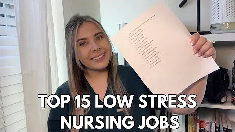 TOP 15 LOW STRESS NURSING JOBS 2023 AND 2024  + VLOGMAS 2023 🎄