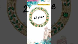 Wedding invitation Video | Order me on Instagram/WhatsApp | All invitation Video |240426e