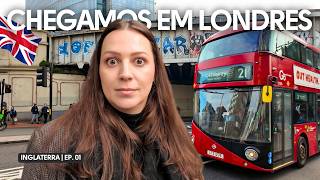 🇬🇧 Caóticas PRIMEIRAS 24 HORAS na INGLATERRA