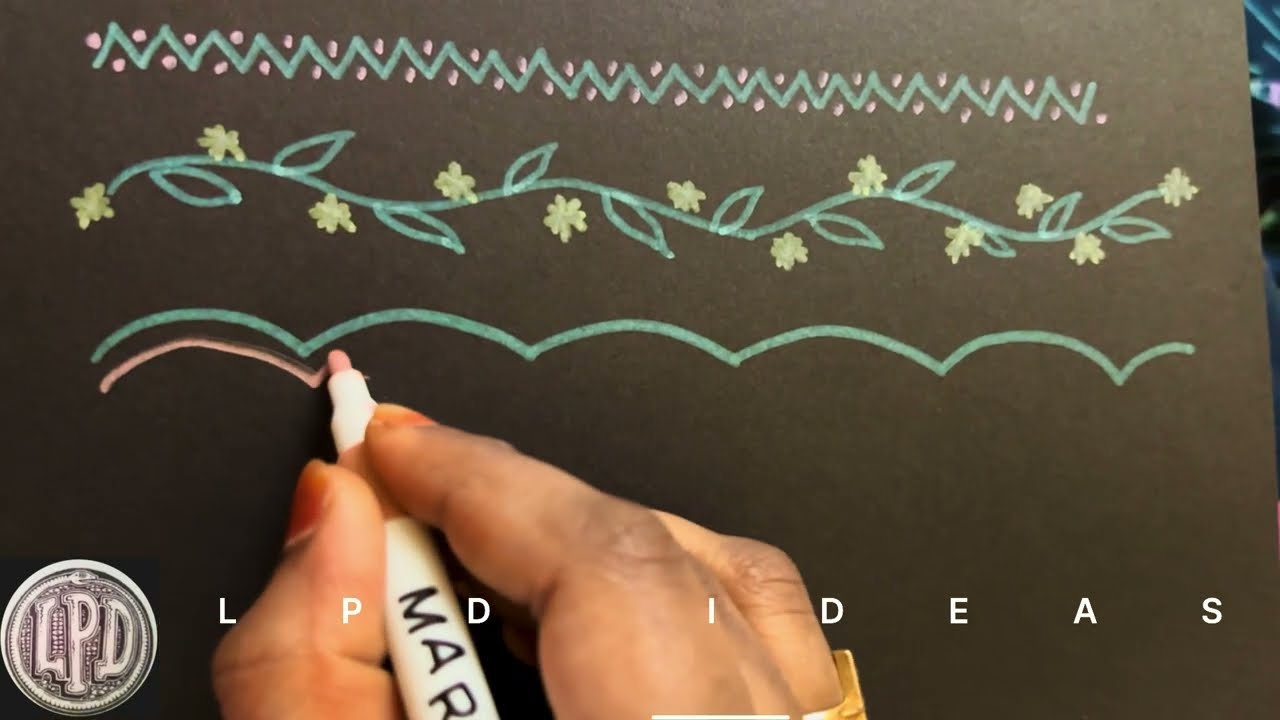 Simple and Easy BORDER KOLAM RANGOLI DESIGNS free drawing LPD IDEAS 2026 