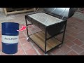 BUILD BBQ SMOKER FROM DISCARDED BARREL