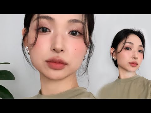 몽글몽글☁️ 글리터글리터✨ 메이크업 (향수 소개 영상 속 그 메이크업) | <strong>Make</strong>-up <strong>Talk</strong>
