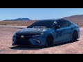 Here is 🔥@airwictrd TRD Toyota Camry Cavalry Blue 2022 2023 cinematic edit #toyota #trd #camry