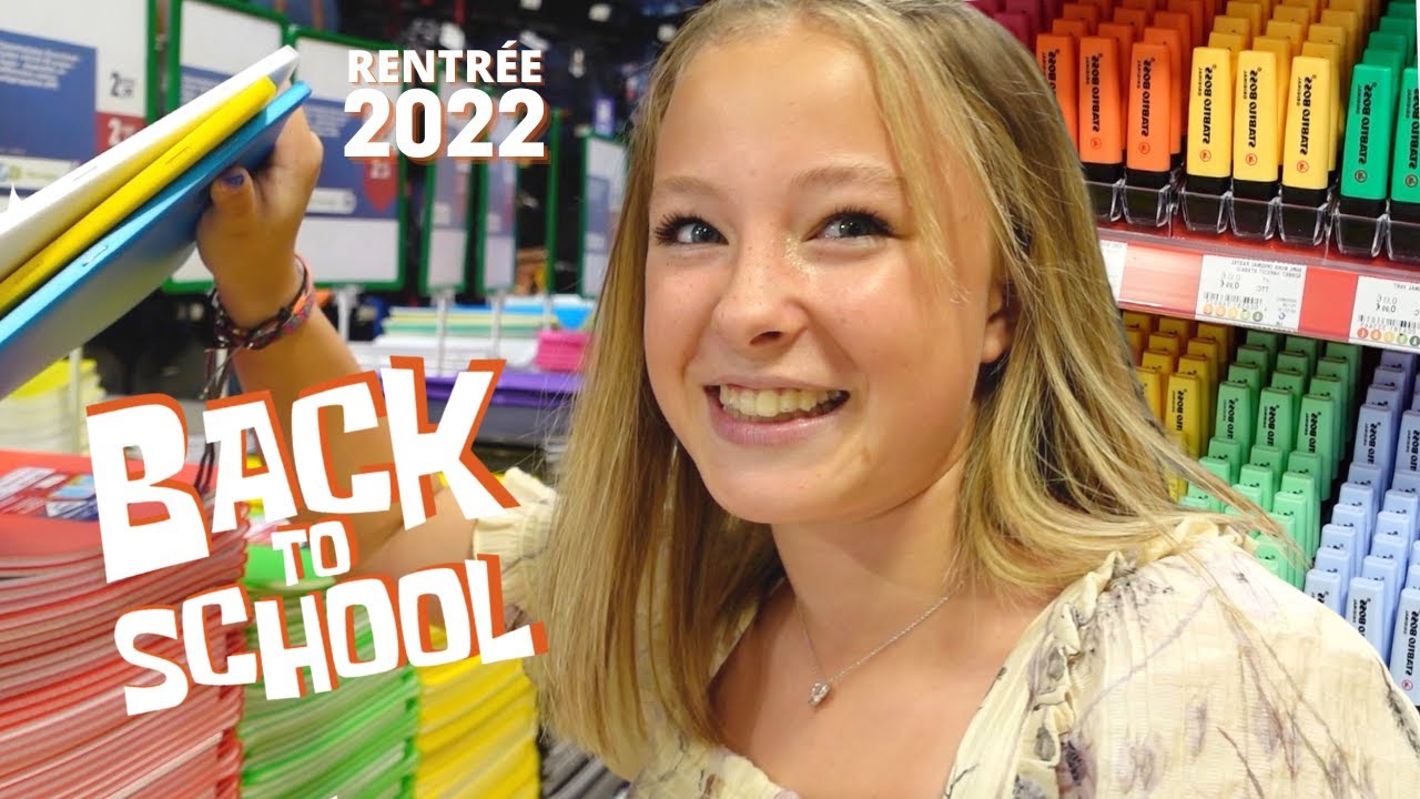 BACK TO SCHOOL   Chasse aux fournitures scolaires rentre 2022