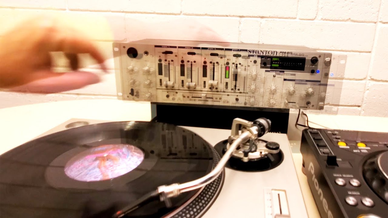 Looking at the 2001 Stanton RM-50 DJ Nightclub 4 Channel Mixer