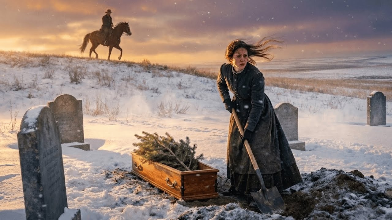 Kopała grób w śniegu. To, co zrobił ranczer, łamie serce