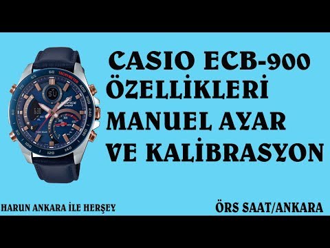 CASIO ECB-900 MANUEL AYAR