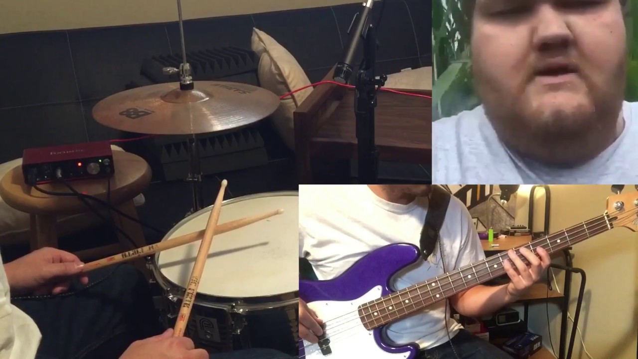 Big doinks in Amish on drums and bass