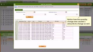 how to use audit trail in retail erp