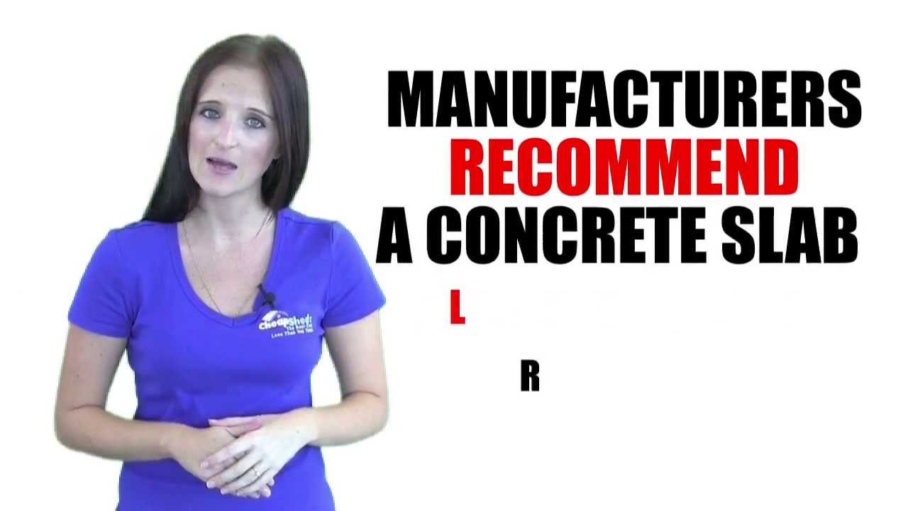 FAQ - Garden Shed Concrete Slab Explained - YouTube