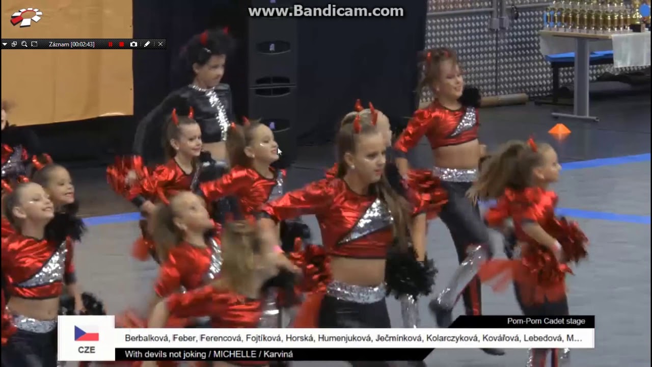 MICHELLE Karviná - Mistryně Evropy a ČR, II.vícemistryně Světa 2018