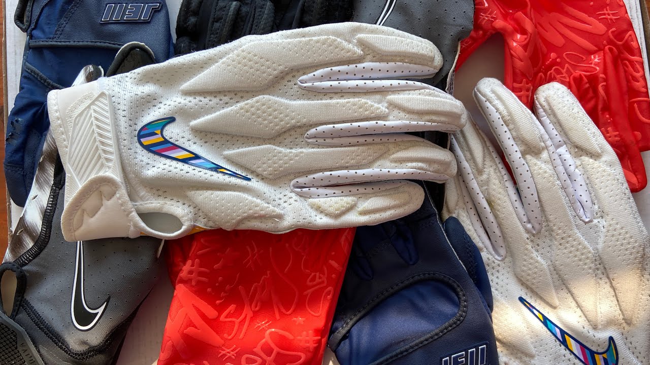 My Receiver Glove Collection (Nike/Sleefs /Cutters and more) YouTube