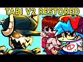 Friday night funkin vs tabi v2 restored full week  full gameplay  tabi exboyfriend  fnf mod