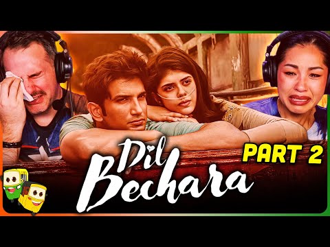 Part 2 - DIL BECHARA Movie Reaction! | Sushant Singh Rajput | Sanjana Sanghi